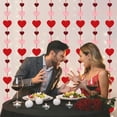 thumbnail image 3 of Guirnaldas colgantes con forma de corazón de fieltro para San Valentín, 8 paquetes, 3 of 7