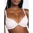 thumbnail image 2 of Joyspun Women's Front Close T-Shirt Bra, Sizes 34B-40DD, 2 of 5