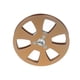 thumbnail image 5 of Carrete Tholdsy de Aluminio para Grabadora de Casete de 6 Agujeros Plata, 5 of 6
