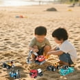 thumbnail image 4 of Hearth & Gear Alloy Construction Vehicle Set Mini Engineering Trucks With Smooth Gliding Wheels (Excavator & Mixer Toy For Kids) Christmas Board Games for Toddlers Bead Cubes for Kids Ages 4-8 Animal, 4 of 6