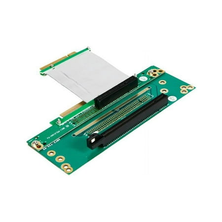 UPC: 0846813033442 | iStarUSA DD-603605-C7 1 PCIe x16 and 1 PCIe x8 Riser Card