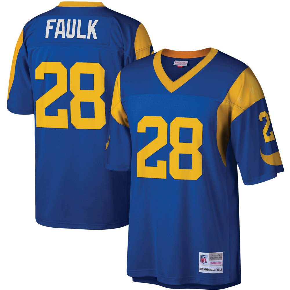 Marshall Faulk St. Louis Rams Mitchell & Ness Legacy Replica Jersey