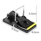 thumbnail image 1 of Trampa para ratas de plástico reutilizable, trampa para ratones casera profesional de 4 piezas para interiores y exteriores, trampa para ratas fácil de usar segura para la familia ZefeiWu 8390611202538, 1 of 1