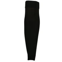 Truform Lymphedema Compression Arm Sleeve: 20-30 mmHg, Black, Medium