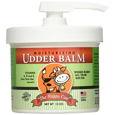 UDDER BALM 3040 Udder Care, Lemon, 12 oz Jar