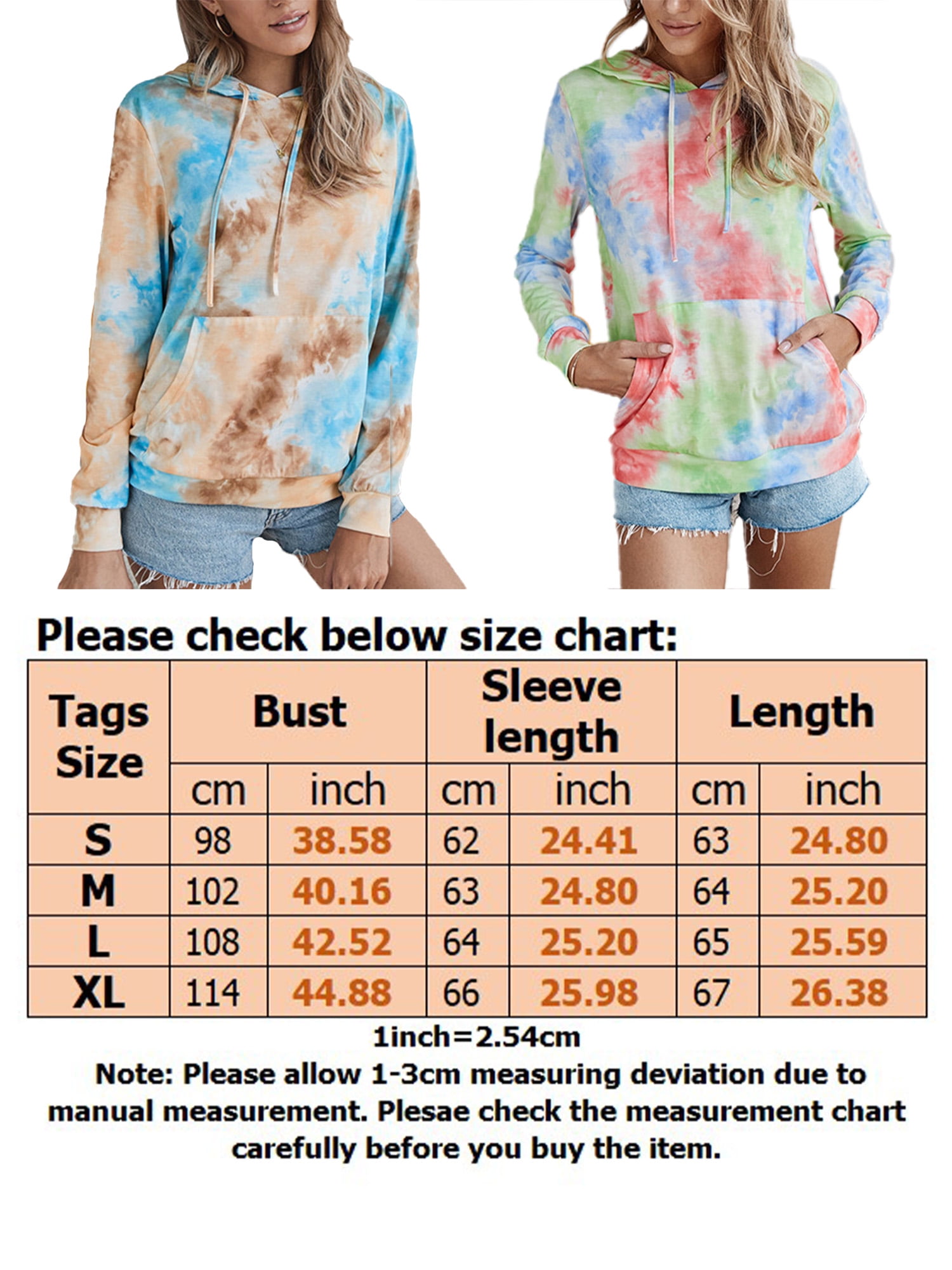 2021 PerhapsRio Women Sweaters Tie Dye Printed Oversized Casual O-Neck Long Sleeve Pullover Sweatshirt Tunic Tops Blouses Loose Fit T-Shirt Outfit Tops