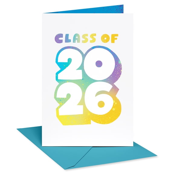 American Greetings Graduation Card for Class of 2026 Graduate (You Did It - Congrats!)