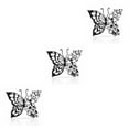 thumbnail image 4 of ZheElen Artistic Elegance Metal Wall Art With Smooth Lines And Delicate Patterns Creating Sophisticated Atmosphere In Living Large 3Set, 4 of 6