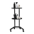 thumbnail image 5 of Movable Adjustable Salon Tray Station Hairdressing ServiceTrolley W/Accessory 15.74*11.81*33.85in, 5 of 11