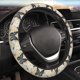 thumbnail image 5 of Balery Elegant Butterflies And Pearls Fundas elásticas antideslizantes para volante, funda protectora universal para hombre y mujer, 15 pulgadas, accesorios para coche., 5 of 6