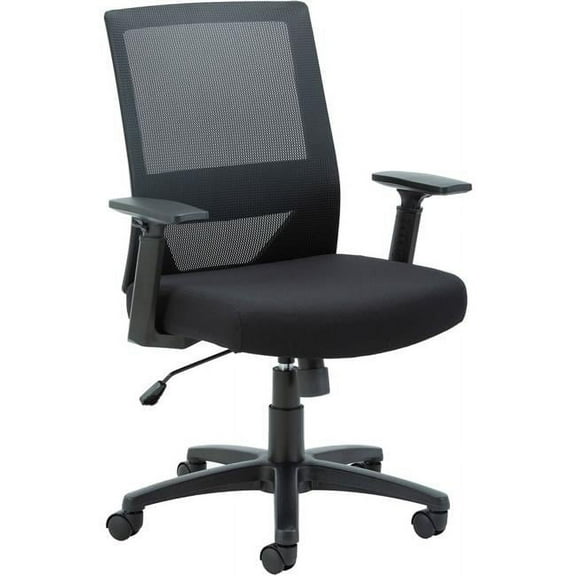 Lorell LLR41840 Mid-Back Mesh Task Chair