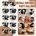 thumbnail image 6 of QLUEWX Soccer Themed Number Birthday Balloon Set, 0-9 Black Number Balloons Kit with Soccer Ball Star Balloons for Kids Soccer Birthday Parties, Sports Events & Party Decorations (1), 6 of 6