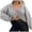 Grey, variant on Women Blouses Zip Light Womens Crop Sweater Athletic Women Tops Womens Tall Plain Shirt Young Adult Sweaters Short Sleeve Blouse Long Sleeve Turtleneck Ladies Sweatshirts under 10 Ladies Red L