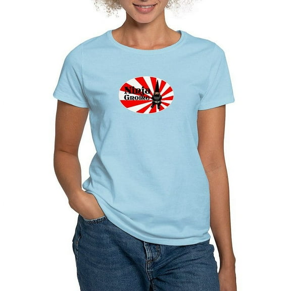 CafePress - Ninja Gnome Women's Light T Shirt - Women's Classic T-Shirt