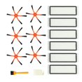 thumbnail image 1 of 6 Side Brush + 6 HEPA Filter Suitable for Vacuum 2 S50 for Mi Robot Parts Filters, 1 of 5