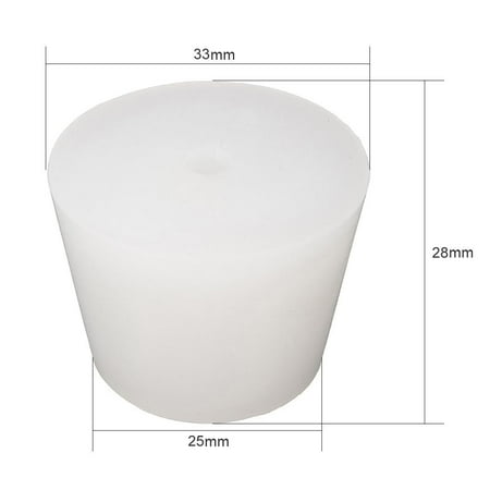 

ankishi 8mm Hole Food Grade Silicone Rubber Stopper Brew Wine Sealed Lid Cover
