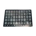 thumbnail image 1 of Gogoonly Nail Art Stamp Plate Collection St. Merry - Placas de imagen de estampado de gran tamaño, diseños de uñas de manicura DIY-BH000462, 1 of 5