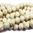 thumbnail image 1 of CHOK 6mm 15 Inch Strand Natural White Howlite Round Beads Genuine Gemstone Natural Jewelry Making, 1 of 5