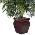 thumbnail image 4 of Nearly Natural Green 38" Areca with Decorative Planter Silk Plant, 4 of 6