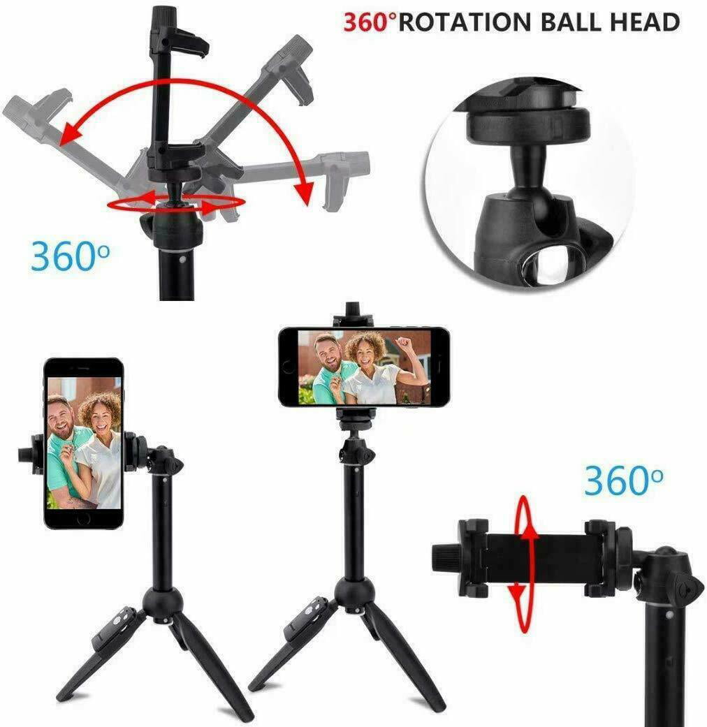 Selfie Stick Tripod,40 Inch Extendable Selfie Stick Tripod with Wireless Remote Control,Compatible with iPhone 6 7 8 X Plus Gopro,Digital Cameras Samsung Galaxy S9 Note8