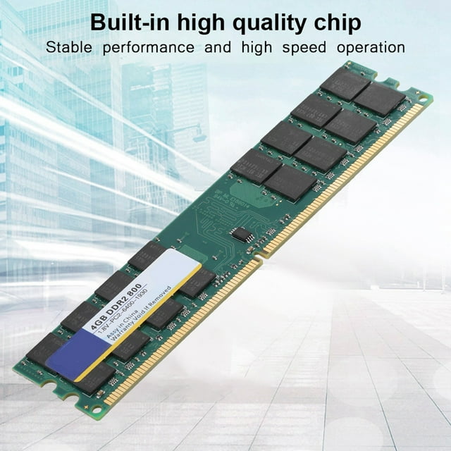 MEMORIA RAM PARA COMPUTADORA DE ESCRITORIOCON VELOCIDAD DE 800 MHz, Chips de Alta, compatible y operación rápida