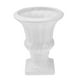 thumbnail image 2 of Maceta de cerámica decorativa retro para suculentas, base alta (blanca), 2 of 6