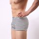 thumbnail image 2 of Toystoory Calzoncillos tipo bóxer de ropa interior transpirable de algodón para hombre, calzoncillos sexys con bolsa abultada Uniforme atlético blanco XL, 2 of 5
