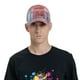 thumbnail image 4 of Fotbe Pastel Pink Beach Cafe Gorro Clásico de Béisbol, Gorra Ajustable con Broche Snapback, Gorro de Exterior de Algodón Suave, 4 of 6