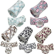 Meidiya Small Animal Play Tunnel,Warm Pet Plush Toy Fun Tunnel Tube for Hamster,Guinea Pig,Mice,Rats