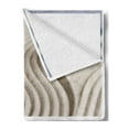 thumbnail image 2 of Coastal Soft Flannel Fleece Throw Blanket, Collage Close up Photos of Sandy Beach and Pebble Stones Heart Shapes, Cozy Plush for Indoor and Outdoor Use, 70" x 90", Multicolor, by Ambesonne, 2 of 5