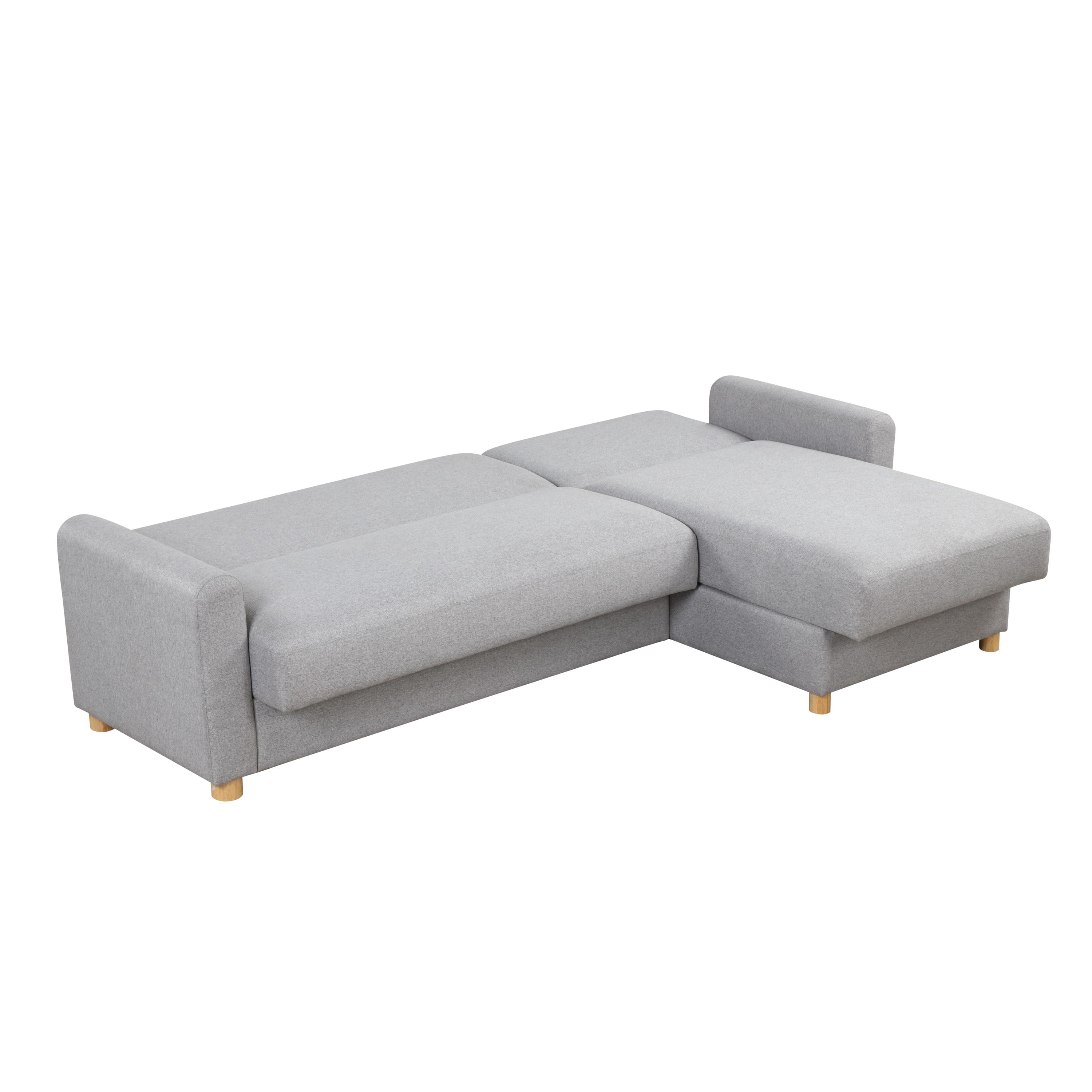 Serta Crestmont Scandanavian Sectional Sofa, Cream Fabric Box 2