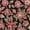 Black/Red, variant on Safavieh Royal Kerman Delroy Oriental Wool Area Rug, Black/Red, 6' x 9'
