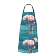 thumbnail image 2 of Picia Flowers in Glass Vase Waterproof Apron for Unisex Adult - Adjustable Bib Apron with Pockets, Ideal for Cooking, Gardening, Painting, and Household Chores, 2 of 9