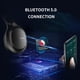 thumbnail image 3 of Matsuzay Somic-auriculares compatibles con Bluetooth, carga USB, 1000mAh, reducción de ruido, para juegos, dormitorio, música, auriculares Juegos de teclado y mouse para computadora, 3 of 6