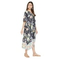 thumbnail image 4 of Gypsie Blu Women Long Kaftans Summer Loose Caftan Dress Evening Casual Ladies Dresses Online, 4 of 7