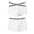 thumbnail image 6 of CHICTRY Kids Girls Biker Dance Yoga Shorts Ballet Gym Training Pull On Shorts Dancewear Ivory 10, 6 of 7