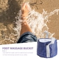 thumbnail image 4 of MasteelfCA 1pc Collapsible Foot Basin Foot Soaking Bath Basin Laundry Bucket Outdoor, 4 of 8