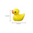 thumbnail image 2 of Adornos de patos para coche, resina hecha a mano, pequeños patos amarillos, regalos artesanales para fiestas (200 uds) Likrtyny Libre de BPA, 2 of 9