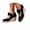 Black, variant on Women's Espadrilles Summer Wedge Sandals with Closed Wedge Heel Sandals Heel Breathable Beach Sandals Mules Elegant Summer Shoes Wedges Pumps for 2026 Summer(Yellow,5.5)