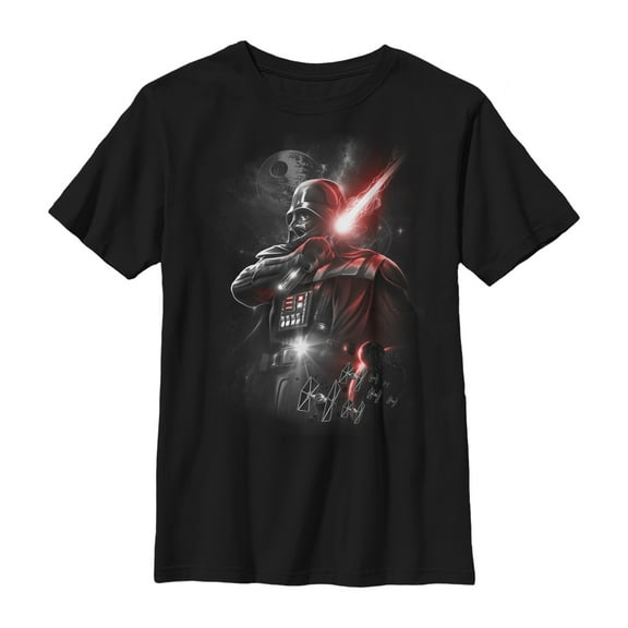 Boy's Star Wars Epic Darth Vader Graphic Tee Black X Large