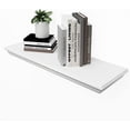 thumbnail image 2 of 8" Deep Floating Shelves Wall Mounted Shelf (White, 16inch), 2 of 9