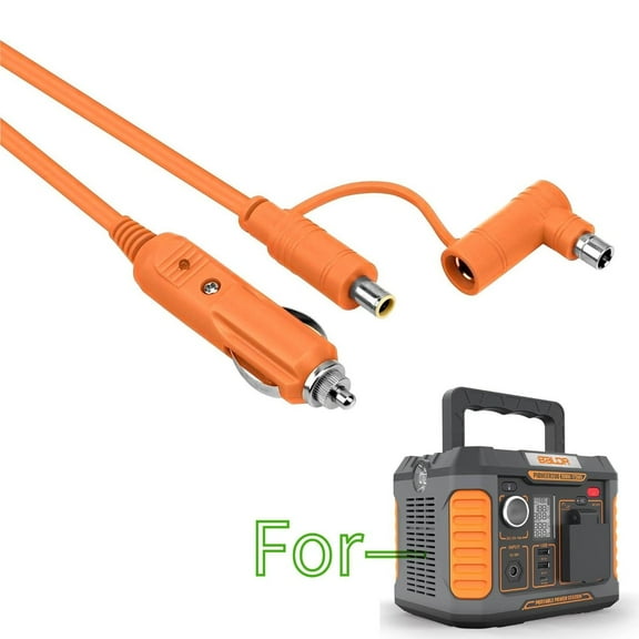 K-MAINS Car Charger Cable 14AWG 12V/24V DC7909 8020 Plug Comaptible With BALDR 200W 330W
