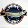 thumbnail image 2 of CafePress - Muskie Fishing Cap - Adjustable 100% Brushed Unisex Cotton Baseball Cap, Beige, 1, 2 of 2