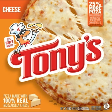 Tony's Cheese Pizzeria Style Crust Frozen Pizza, 18.9 oz