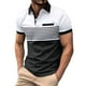 thumbnail image 1 of Polos Cagnkofi para hombre, camisas de golf a rayas para hombre, manga corta, solapa suave, ropa de golf de moda, 1 of 4