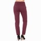 thumbnail image 2 of Gibobby Pantalones de Casuales Pantalones casuales elegantes para mujer, informales, diarios, de pierna recta, pantalones de traje, pantalones con botones y cremallera de color sólido (Vino, XXL), 2 of 5