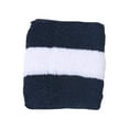 thumbnail image 1 of Bracelets en Tissu Éponge 2 Paires (4 Pcs), Rayé Marine, 1 of 1