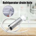 Refrigerator Fridge Drain Hole Clog Remover Set Cleaning Too + Kit