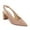 deep pink, variant on Womens Pumps Pointed Toe Slip on Slingback Cute Bowknot Classic Chunky Block Heels