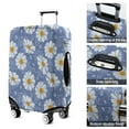 thumbnail image 5 of Blue Daisy Flower Pattern Luggage Cover Fashion Suitcase Cover Baggage Covers Fit 25-28 Inch Luggage (Go Travel), 5 of 5